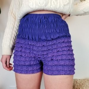 SOLD💫 60s Purple Square Dance Lace Bloomers